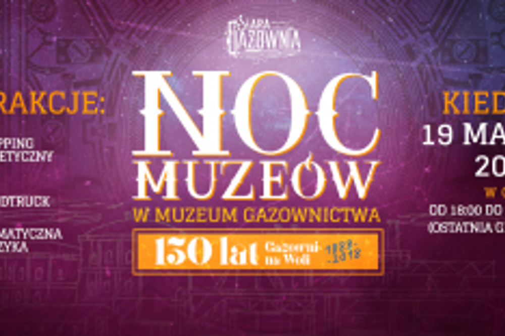 Noc Muzeów w Muzeum Gazownictwa