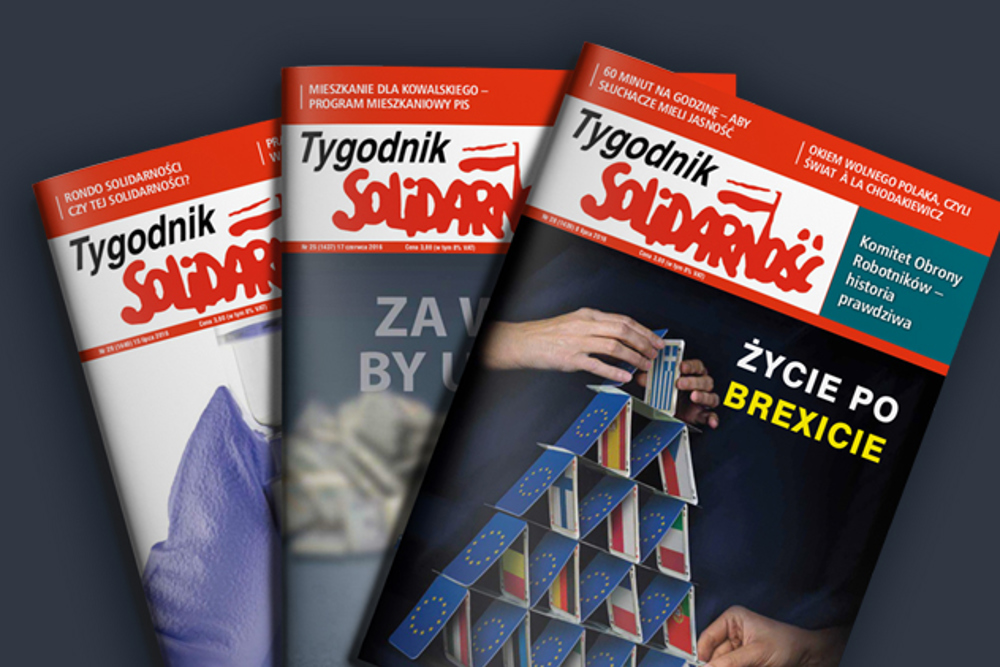 35 lat Solidarności – cykl 35 artykułów na 35-lecie Tygodnika „Solidarność”